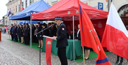 Powiatowe obchody Dnia Strażaka, 8.05.2022 r., Skoczów